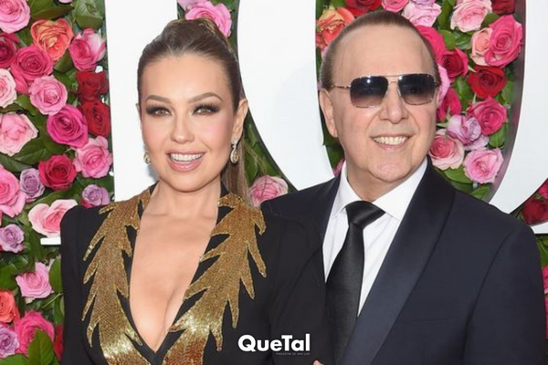 ¿También tú? Thalía y Tommy Mottola habrían puesto fin a su matrimonio.